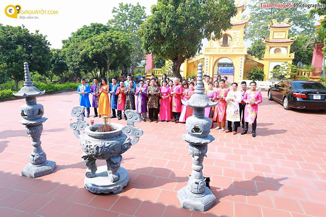 cong dong gia qua tot vieng tham chua danh lam