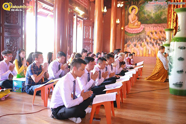 cong dong gia qua tot vieng tham chua danh lam