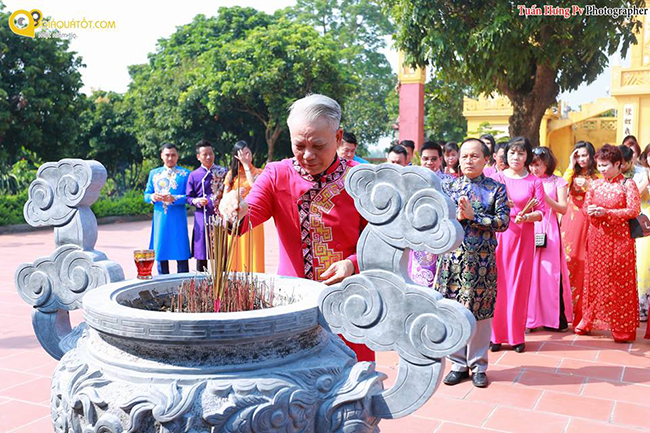 cong dong gia qua tot vieng tham chua danh lam