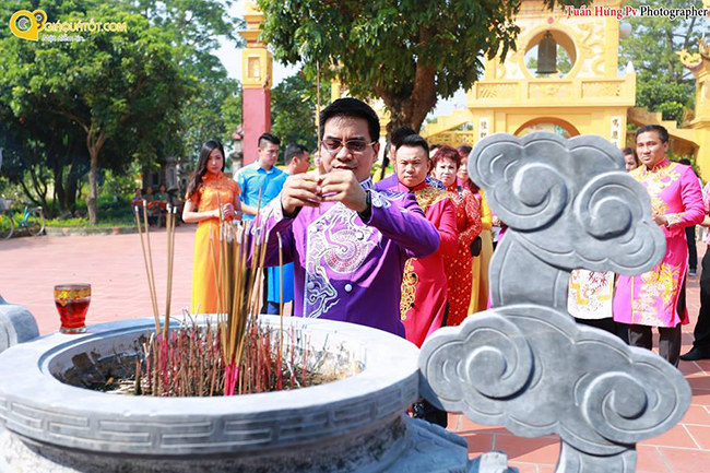 cong dong gia qua tot vieng tham chua danh lam