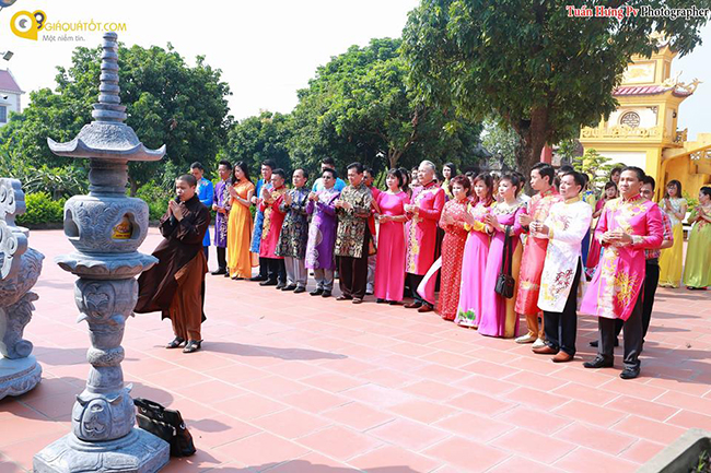 cong dong gia qua tot vieng tham chua danh lam