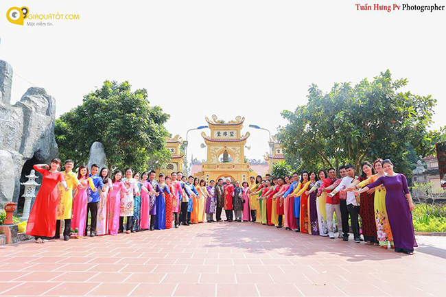 cong dong gia qua tot vieng tham chua danh lam